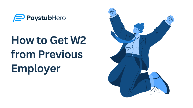 How to get w2 from previous employer