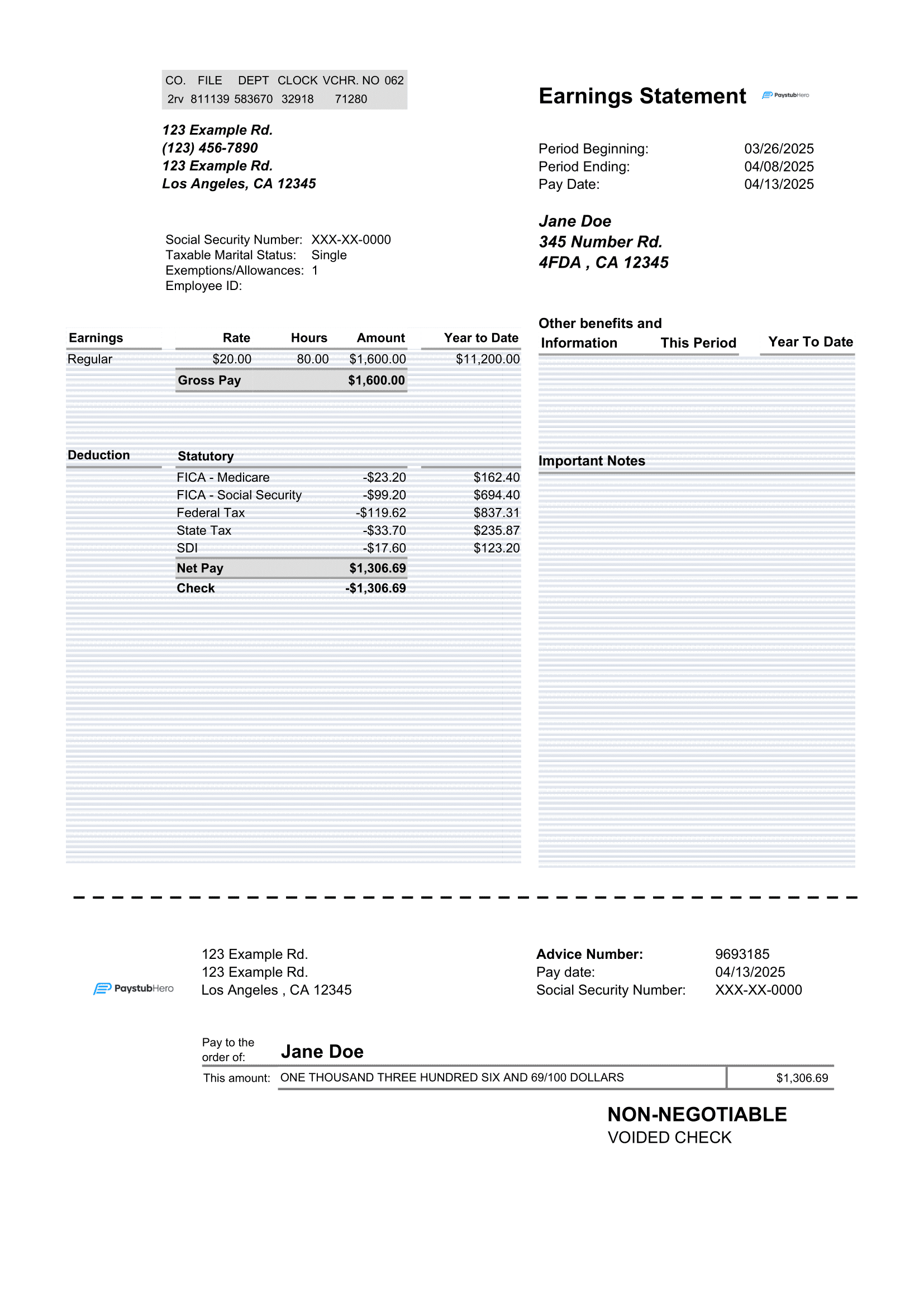 Paystub 1-1