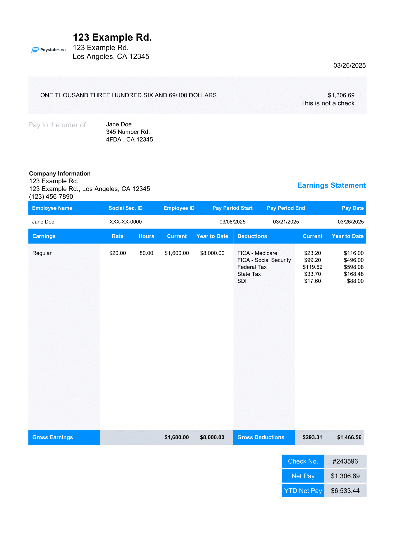 Paystub 5-1