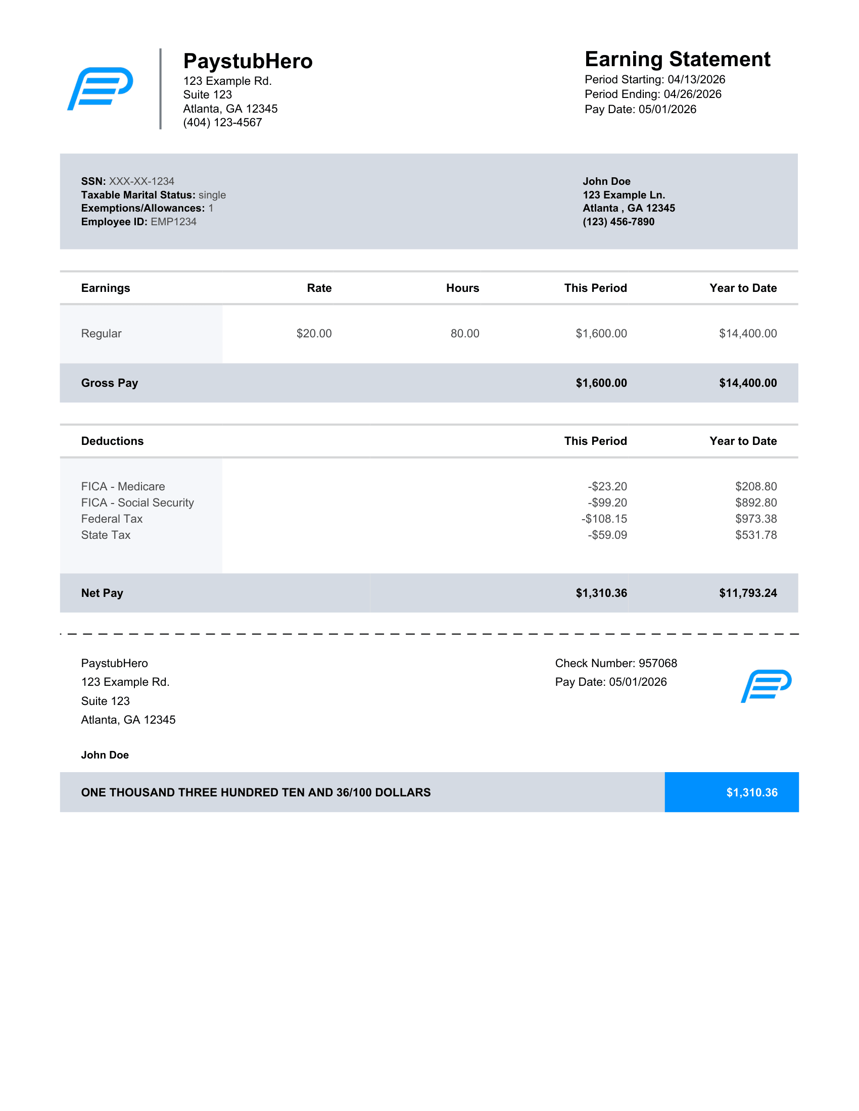 Paystub Template 4 - PaystubHero-1 (1)